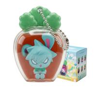 YJacuing Porte-clés Alien Stage Rabbit Series Blind Box Carotte avec mini figurine, breloque officielle de sac mystère de l'anime ALNST (boîte unique, contient un personnage aléatoire)