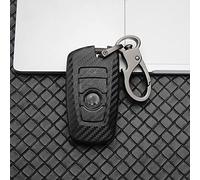 YJADHU Housse de Protection pour clés de Voiture, Accessoires de Style de Voiture, pour BMW F20 F30 G20 F34 f31 F10 G30 F11 X3 F25 X4 I3 M3 M4 1 5 3 Series, Ensemble Noir