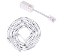 Yjcnelcr 1 ensemble démêlant pour cordon téléphonique et cordon de combiné pratique pour téléphone portable RJ9