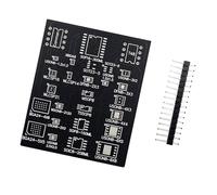 Yjcnelcr 25 en 1 pour lecteur de puce BIOS DIP8 | 4X5WSON Support de test pour SPI NOR Flash Burning, BIOS Chip Lecture et Écriture, Réparation électronique