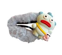 Yjcnelcr Barrettes à cheveux en peluche en forme de nuage - Barrettes à cheveux en forme de poisson clown de dessin animé pour femme et fille - Accessoires de cheveux pour femmes et filles