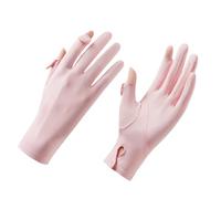 Yjcnelcr Gants de défense solaire pour l'extérieur - Légers et respirants - Pour la conduite et le cyclisme - Confortables - Pour femmes - Gants de sports de plein air avec défense