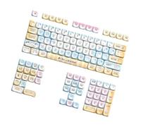 Yjcnelcr Keycaps Cartoon Animal Theme 120Keys Lovely Keycaps for 68/75/84/98/100/104/108 Mécanique