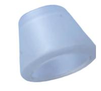 Yjcnelcr Manchon d'extrémité de raquette pour la configuration | Couvre-fesses en silicone avec couverture intégrale à enfiler pour joueurs de tennis