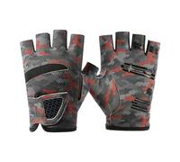 Yjcnelcr Mitaines confortables pour pêcheur UPF50 + Protection solaire Respirante Élastique Pour Unisexe Gants de Pêche Polyester