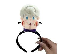 Yjcnelcr Pinces à cheveux pour femme - Barrettes à cheveux - Pince à cheveux créative pour poupée - Beau bandeau pour le lavage du visage, le maquillage, les épingles à cheveux - Accessoires de