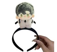 Yjcnelcr Pinces à cheveux pour femme - Barrettes à cheveux - Pince à cheveux créative pour poupée - Beau bandeau pour le lavage du visage, le maquillage, les épingles à cheveux - Accessoires de