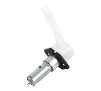Yjcnelcr Pompes péristaltiques à faible débit pour liquides, petites pompes doseuses DC12 V 24 V pour aquariums, laboratoires, analytiques avec silicone