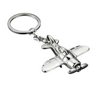 Yjcnelcr Porte-clés artistique en alliage de zines robustes et rotatifs - Cadeau élégant et fonctionnel pour homme et femme - Petits avions, Hélice X282, taille unique