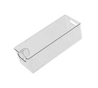 Yjcnelcr Récipient de stockage alimentaire modulaire transparent PET pour réfrigérateur Organiseur de réfrigérateur peu encombrant Armoire de cuisine réfrigérateur