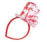 Yjcnelcr Serre-tête de sorcière d'Halloween pour adulte, chapeau de magicien , bandeau pour jeu de rôle, chapeau haut pour fête, rassemblement, accessoire de costume de sorcière