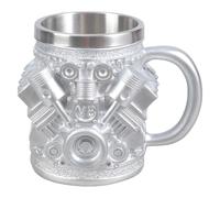 Yjcnelcr Tasse à café isotherme en acier inoxydable pour voiture