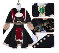 YJCOS Costume de Wakaba Mutsumi pour femme et fille pour Halloween, Ave Mujica, uniforme de scène