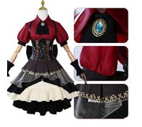YJCOS Costume Sakiko Togawa pour femme - Costume d'Halloween Ave Mujica Band - Tenue de costumade - Uniforme de scène