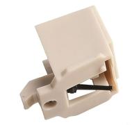 YJDOORPLAY ATN3600L Aiguille de rechange pour tourne-disque Audio-Technica AT Series avec construction en fibre de carbone Installation facile Blanc