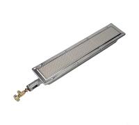 YJDOORPLAY Brûleur en céramique infrarouge en métal de 41 cm pour barbecue à gaz, chauffage latéral pour équipement de cuisine commerciale, traitement des aliments, déshydratation des grains de thé