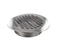 YJDOORPLAY Couvercle de grille d'aération circulaire, hotte de sortie d'air en acier inoxydable, pour ventilation murale extérieure, pour l'amélioration de la maison (150 mm)