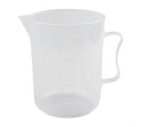 YJDOORPLAY Ensemble de verres doseuses de cuisine pour la cuisson de liquides de cuisson - 250 ml, 500 ml, 1000 ml, 2000 ml, 5000 ml, récipient en plastique transparent (250 ml)