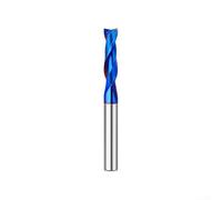 YJDOORPLAY Fraise à défoncer en carbure pour le travail du bois, lame de 6,35 mm et 3 mm, outil de coupe à double tranchant avec tige droite, construction en alliage pour planches artificielles en