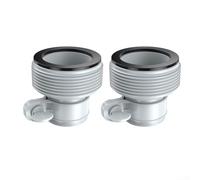 YJDOORPLAY Kit de conversion d'adaptateur de tuyau de piscine pour piscine Intex de 3,2 cm à 3,8 cm, raccords de pompe de piscine pièces de rechange