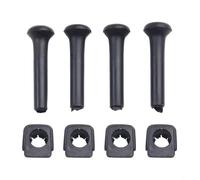 YJDOORPLAY Lot de 4 boutons de verrouillage de porte de voiture pour modèles de golf, compatible avec la pièce OEM numéro 191837187 avec précision