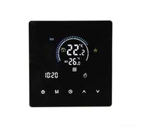 YJDOORPLAY Thermostat électrique de chauffage au sol 25 A 5000 W WiFi Contrôleur de température intelligent pour application Tuya, grand écran tactile de 5 à 90 °C, support mural ignifuge pour la