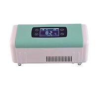 YJDQYDSH Réfrigéré insuline Boîte,Maison Mini réfrigérateur,double protection antibactérienne,Insuline Cooler pour voiture adapté pour la maison,la voiture,les voyages,le camping / Batteryx1