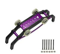 YJDTESVC 1/16 RC Car MJX H16 16207 16208 16209 16210 Nylon Aluminum Alloy Roll Cage Wheelie Bar for Upgrade Parts(Purple)