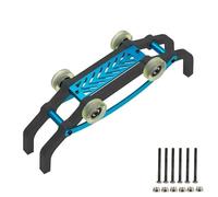 YJDTESVC 1/16 RC Car MJX H16 16207 16208 16209 16210 Nylon Aluminum Alloy Roll Cage Wheelie Bar for Upgrade Parts(Blau)