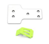 YJDTESVC 12428-0364 Feuille d'aluminium de Protection inférieure Avant et Pare-Chocs Avant for Wltoys 12428 12427 Pièces de Rechange for Voiture RC