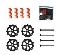 YJDTESVC 4 Ensembles d'écrous de nivellement en métal améliorés for imprimante 3D avec Ressorts de lit Chaud M4 Plate-Forme de Foyer Niveau écrou vis à Ressort pièces de Bouton