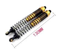 YJDTESVC Amortisseur d'amortisseur de 130 mm de Long réglable à l'huile Type 18019 180007 for Voiture d'escalade HSP 94180 1/10 4WD 4X4 Rock Crawler RC Car(Giallo)