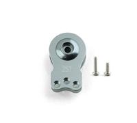 YJDTESVC Bras de servomoteur réglable en Alliage d'aluminium 25T, 1 pièce, Amortisseur, 1/3 Trou, for Voiture sur chenilles 1/10 RC TRX TRX4 TRX6, pièces de Mise à Niveau(3-Hole Titanium)