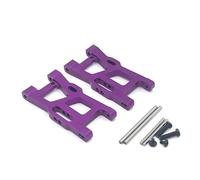 YJDTESVC Bras de Suspension Avant en métal for Voiture RC, Bras oscillants for Wltoys 1/14 144010 144001 144002 1/12 124016 124017 124018 124019(Purple)
