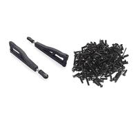 YJDTESVC Bras de Suspension supérieur Avant X18A-8160 et Ensemble Complet de vis 8106 for ZD Racing 1/8 9116 9020 9021 9072 9071 9203 08421 08423