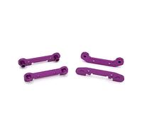 YJDTESVC Bras oscillant renforcé en métal for Wltoys 1/12124018 124019 1/14 144001 144010, pièces et Accessoires de Voiture RC, 4 pièces(Purple)