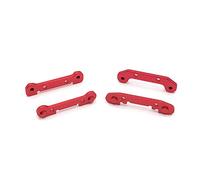 YJDTESVC Bras oscillant renforcé en métal for Wltoys 1/12124018 124019 1/14 144001 144010, pièces et Accessoires de Voiture RC, 4 pièces(Rot)