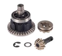 YJDTESVC Couronne de différentiel Avant et arrière et pignon for Traxxas TRX4 et TRX6 1/10 RC Crawler Car Upgrade Parts