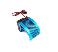 YJDTESVC Dissipateur Thermique de Moteur en Alliage d'aluminium CNC 4010, Ventilateur 40 x 40 mm for Moteur sans balais 42 mm Hobbywing Leopard Castle 4274 1515 812 T8 4268 4272(Blau)
