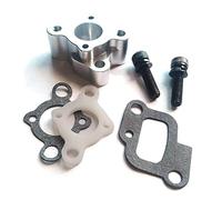 YJDTESVC Ensemble de collecteur d'admission CNC for Moteur à Essence 23-30,5 CC Zenoah Cy Hpi Baja 5B 5T 5Sc Losi 5Ive-T Rovan King Motor