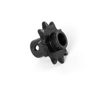 YJDTESVC Ensemble de pignons Avant 10 Dents en Acier au Carbone Moyen + pignon arrière 36 Dents en Aluminium 7075T + chaîne à pignons 70 Sections for Moto LOSI-1/4 Promoto-MX(10T Gear)
