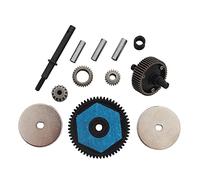 YJDTESVC Ensemble d'engrenages Droits en Plastique 56 Dents for Voiture à chenilles RC 1/10 Axial SCX10/SCX10 II 90047 90104, pièces de Mise à Niveau(Complete Gear Set)
