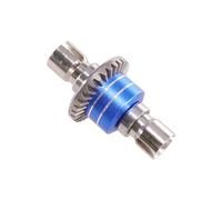YJDTESVC for MJX Hyper Go 1/16 16207 H16BM-PL 1/14 14210 H14BM 14301-02-03 Pièces de Voitures RC Engrenage différentiel Avant et arrière en métal amélioré(Blau)