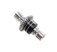 YJDTESVC for MJX Hyper Go 1/16 16207 H16BM-PL 1/14 14210 H14BM 14301-02-03 Pièces de Voitures RC Engrenage différentiel Avant et arrière en métal amélioré(Zwart)