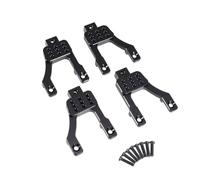 YJDTESVC for MN 1/12 MN128 MN86 G500 RC Car Supports d'amortisseurs Avant arrière en métal Mise à Niveau de la Tour d'amortisseur Amortisseurs Avant arrière(Zwart)