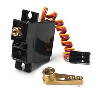 YJDTESVC for WPL C14 C24 Pickup B14 B24 B36 MN MN99S Télécommande Voiture Métal Servo Serveur Mise À Niveau 17g Servo(Gold)