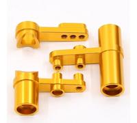 YJDTESVC Kit de Mise à Niveau de Combinaison de Direction en Alliage d'aluminium HSP 1/10 102040 122040 (02075.02074) 102057 122057 (02025. for 94123 94111 94107(102057-3pcs-gold)