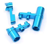 YJDTESVC Kit de Mise à Niveau de Combinaison de Direction en Alliage d'aluminium HSP 1/10 102040 122040 (02075.02074) 102057 122057 (02025. for 94123 94111 94107(102057-3pcs-blue)