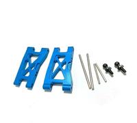 YJDTESVC Kit de pièces de Mise à Niveau en métal, Blocs de Direction, Bras de Suspension for Voiture télécommandée Trxs LaTrax Teton 1/18(Rear Arm Blue)