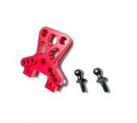 YJDTESVC Kit de pièces de Mise à Niveau en métal, Blocs de Direction, Bras de Suspension for Voiture télécommandée Trxs LaTrax Teton 1/18(Front Shock Red)